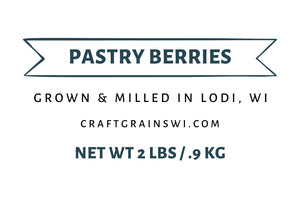 Pastry Berries - Soft White Winter Wheat