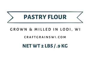 Pastry Flour - Soft White Winter Wheat